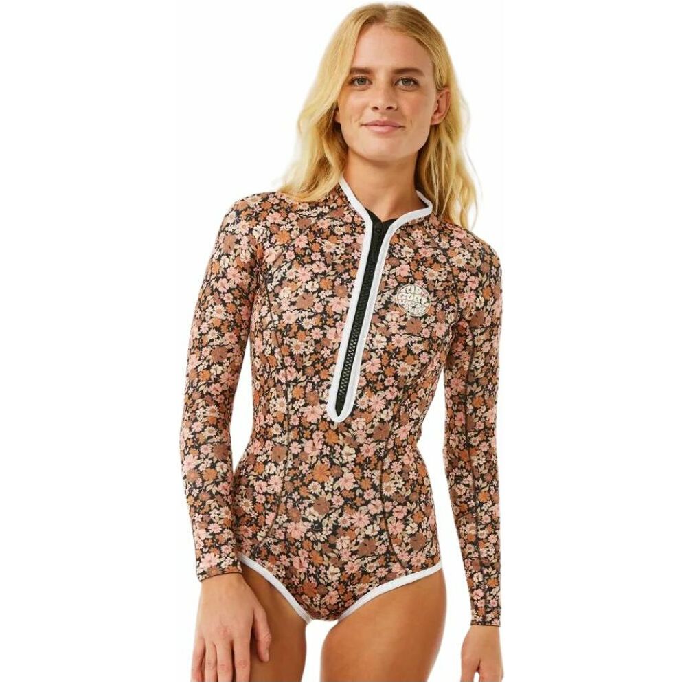 2024 Rip Curl Womens G-Bomb 1mm Hi-Cut Long Sleeve Shorty Wetsuit